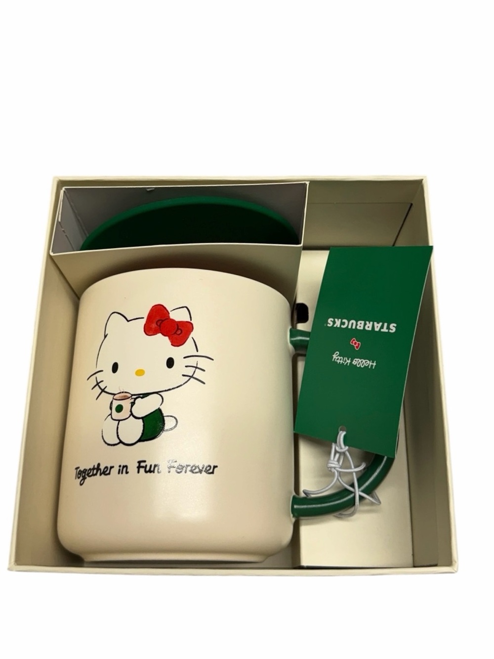 Starbucks x Hello Kitty “Together in Fun Forever” Ceramic Mug 2025 NIB